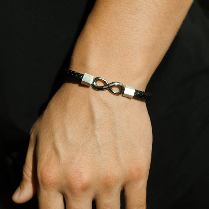 To My Man - Infinity Personalized Bracelet